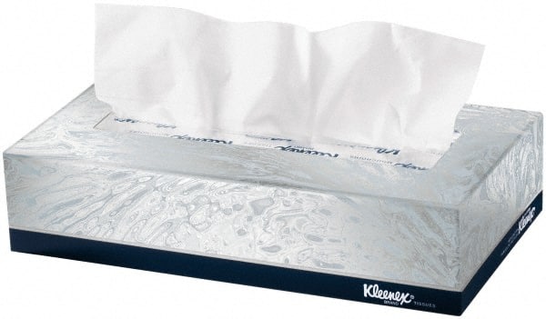 Kleenex - Flat Box of White Facial Tissues - 2 Ply - Exact Tooling