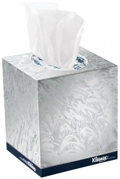 Kleenex - Tall Box of White Facial Tissues - 2 Ply - Exact Tooling