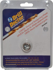 Drill Doctor - 100 Grit, Tool & Cutter Grinding Wheel - Coarse Grade, Diamond - Exact Tooling