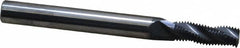 Scientific Cutting Tools - 5/16-32 UNEF, 0.235" Cutting Diam, 3 Flute, Solid Carbide Helical Flute Thread Mill - Internal/External Thread, 0.669" LOC, 2-1/2" OAL, 1/4" Shank Diam - Exact Tooling