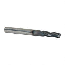 Scientific Cutting Tools - 5/16-40 UNS, 0.235" Cutting Diam, 3 Flute, Solid Carbide Helical Flute Thread Mill - Internal/External Thread, 0.66" LOC, 2-1/2" OAL, 1/4" Shank Diam - Exact Tooling