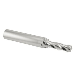 Scientific Cutting Tools - 1/2-28 UNEF, 0.4" Cutting Diam, 4 Flute, Solid Carbide Helical Flute Thread Mill - Internal/External Thread, 1.086" LOC, 3-1/2" OAL, 1/2" Shank Diam - Exact Tooling