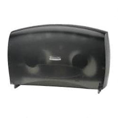 Kimberly-Clark Professional - Jumbo Double Roll Plastic Toilet Tissue Dispenser - 20-3/8" Wide x 13-1/8" High x 5-3/4" Deep, Gray - Exact Tooling
