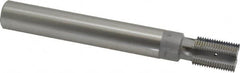 Scientific Cutting Tools - M24x1.50 Thread, 3/4" Shank Diam, Bright Coating, Carbide-Tipped Straight Flute Thread Mill - 4 Flutes, 6" OAL, M24 Min Noml Diamter - Exact Tooling
