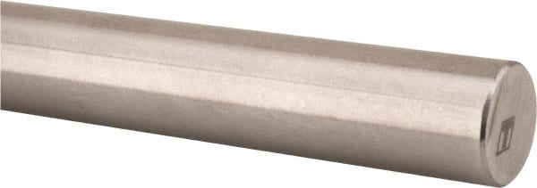 Thomson Industries - 1/2" Diam, 5" Long, Steel Standard Round Linear Shafting - 60-65C Hardness - Exact Tooling