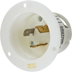 Hubbell Wiring Device-Kellems - 125V 20A NEMA L5-20P Industrial Twist Lock Inlet - Exact Tooling