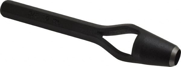 Value Collection - 3/8" Arch Punch - 4-1/2" OAL, Steel - Exact Tooling
