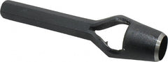 Value Collection - 23/32" Arch Punch - 4-7/8" OAL, Steel - Exact Tooling