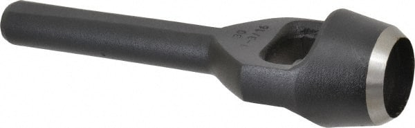 Value Collection - 1-3/16" Arch Punch - 5-7/16" OAL, Steel - Exact Tooling