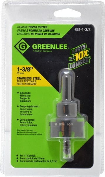 Greenlee - 1-3/8" Diam, Hole Saw - Exact Tooling