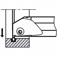 Tungaloy - Indexable Grooving Toolholder - - Exact Tooling