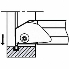 Tungaloy - Indexable Grooving Toolholder - - Exact Tooling
