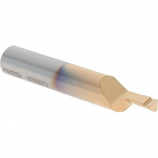 Iscar - 6mm Min Bore Diam, 5mm Max Bore Depth, 6mm Shank Diam, Boring Bar - Right Hand Cut, Solid Carbide, TiAlN/TiN Finish - Exact Tooling