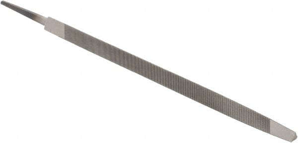 Value Collection - 8" Long, Taper American-Pattern File - Single Cut, Tang - Exact Tooling