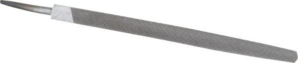 Value Collection - 8" Long, Bastard Cut, Triangle American-Pattern File - Double Cut, Tang - Exact Tooling