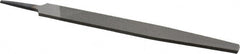 Value Collection - 8" Long, Bastard Cut, Warding American-Pattern File - Double Cut, 3/32" Overall Thickness, Tang - Exact Tooling