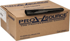 PRO-SOURCE - 1.5 mil Thick, Heavy-Duty Trash Bags - 43" Wide x 47" High, Black - Exact Tooling