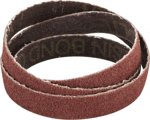 3M - 1/2" Wide x 24" OAL, 60 Grit, Ceramic Abrasive Belt - Ceramic, Medium, Coated, YN Weighted Cloth Backing, Wet/Dry, Series 963G - Exact Tooling