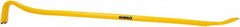 DeWALT - 42" OAL Wrecking Bar - 2" Wide, Steel - Exact Tooling
