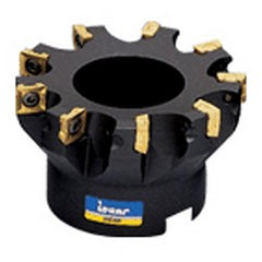 90° Arbor Mnt Face Mill-F90SPD3.00-1.00 FP10; 3" Dia - Exact Tooling