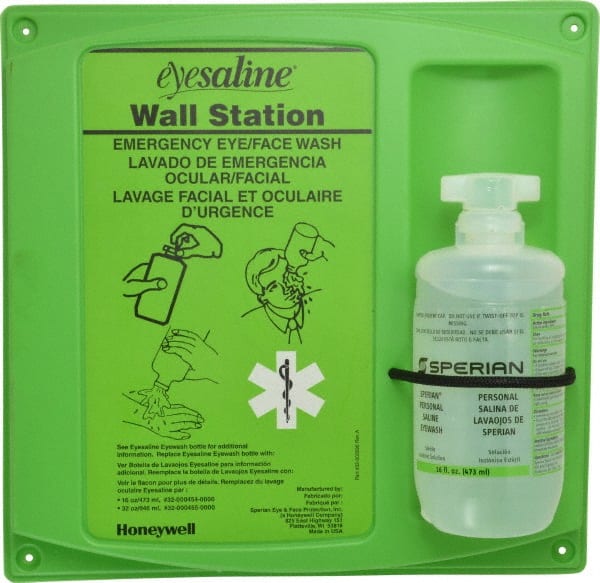 Honeywell - 16 oz, Disposable Single Station - Approved by ANSI Z358.1-2009 - Exact Tooling