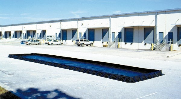 UltraTech - 5,610 Gal Polyethylene High Wall Berm - 1' High x 15' Wide x 50" Long - Exact Tooling
