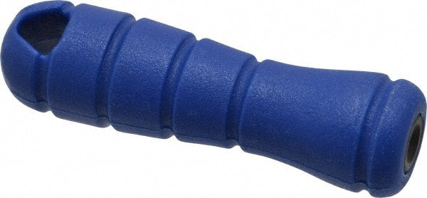 Grobet - 3-3/4" Long File Handle - For Use with 4, 5, 6, 7 & 8" Files, with Thread Insert - Exact Tooling