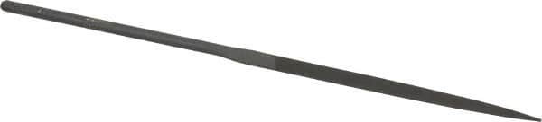 Grobet - 5-1/2" Needle Precision Swiss Pattern Knife File - Round Handle - Exact Tooling