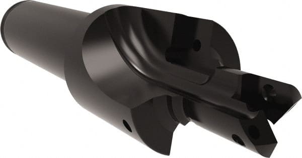 Allied Machine and Engineering - AND10050, MS 33649, SAE AS5202 Standard, 7/16-20" Thread, 4 Tube Dash Number, 60° Porting Angle, 0.454" Pilot Diam, 5/8" Shank Diam, Indexable Spade Blade Insert Porting Tool - 2 Porting Inserts, 3.512" Overall Length - Exact Tooling