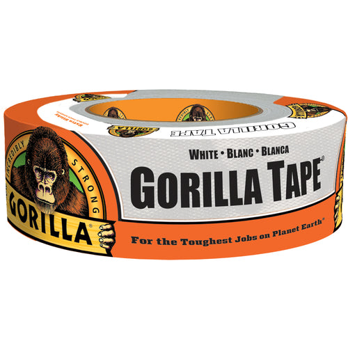 Gorilla Tape White 30 yd 12 pc. Gravity Display - Exact Tooling
