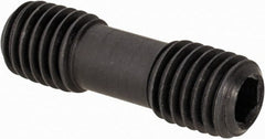 Iscar - Hex Socket Set Screw for Indexable Boring Bars, Grooving & Turning - 1/4 Thread, For Use with Tool Holders - Exact Tooling