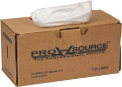 PRO-SOURCE - 0.31 mil Thick, Household/Office Trash Bags - 24" Wide x 33" High, Clear - Exact Tooling