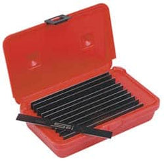 SPI - 20 Piece, 6 Inch Long x 1/32 Inch Thick, Thin Parallel Set - 1-5/8 Inch High, 50 RC Hardness - Exact Tooling