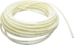 Parker - 0.275" ID x 3/8" OD, 3/64" Wall Thickness, 100' Long, Nylon Tube - Natural, 250 Max psi, -65 to 200°F - Exact Tooling