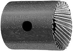 Made in USA - 30° Outside Edge Finish Angle, 30° Included Angle, 1/2-20 Hole Thread, Chamfer Edge, High Speed Steel, Outer Tube Edge Finishing Cutter - Exact Tooling