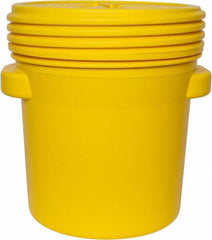 Eagle - 20 Gallon Closure Capacity, Screw On Closure, Yellow Lab Pack - 5 Gallon Container, Polyethylene, 125 Lb. Capacity, UN 1H2/X57/S Listing - Exact Tooling