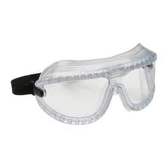 3M - Size Universal, Clear Anti-Fog & Scratch Resistant Lens, Safety Goggles - Indirect Vent, Clear Frame - Exact Tooling