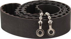 Abanaki - 8" Reach Oil Skimmer Belt - 8" Long x 1" Wide Cogged Belt, For Use with Belt Oil Skimmers - Exact Tooling