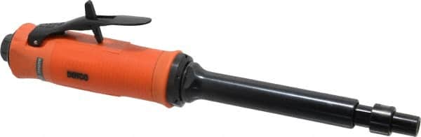 Dotco - 1/4" Collet, Straight Handle, Air Straight Die Grinder - 28,000 RPM, Front Exhaust, 16 CFM, 0.3 hp, 90 psi, 1/4" Inlet - Exact Tooling