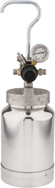 Binks - Paint Sprayer Cup - 2 Quart Steadi-Grip Pressure Cup, Compatible with Pressure Sprayer - Exact Tooling