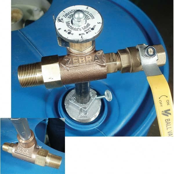 Zebra Skimmers - 3 GPM Coolant Mixer/Proportioner - Exact Tooling