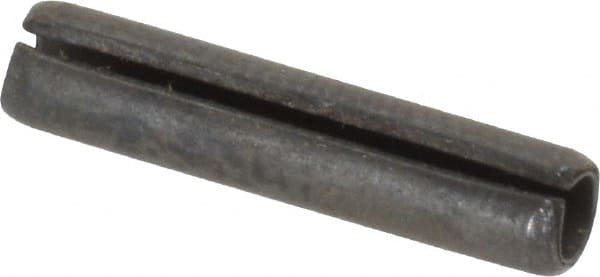 Value Collection - 5/32" Diam x 3/4" Long Slotted Spring Pin - Grade 1070-1090 Alloy Steel, Black Oxide Finish - Exact Tooling