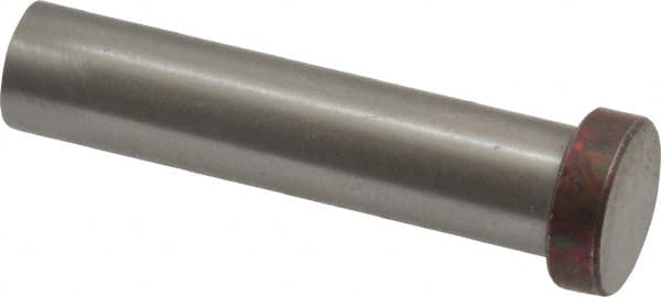 Dayton Lamina - 7/16" Head Diam, 5/16" Shank Diam, Basic Head, A2 Grade Tool Steel, Solid Mold Die Blank & Punch - 1/8" Head Height, 1-1/2" OAL, Blank Punch, Regular (KPB) Series - Exact Tooling