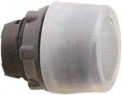 Schneider Electric - 22mm Mount Hole, Extended Straight, Pushbutton Switch Only - Round, Black Pushbutton, Nonilluminated, Momentary (MO) - Exact Tooling