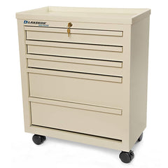 Lakeside - Carts; Type: Medical Cart ; Load Capacity (Lb.): 100.000 ; Number of Slots: 0 ; Number of Shelves: 0 ; Width (Inch): 13-1/4 ; Length (Inch): 24-1/2 - Exact Tooling