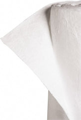 PRO-SAFE - 25 Gal Capacity per Package, Oil Only Roll - 150' Long x 15" Wide, White, Polypropylene - Exact Tooling