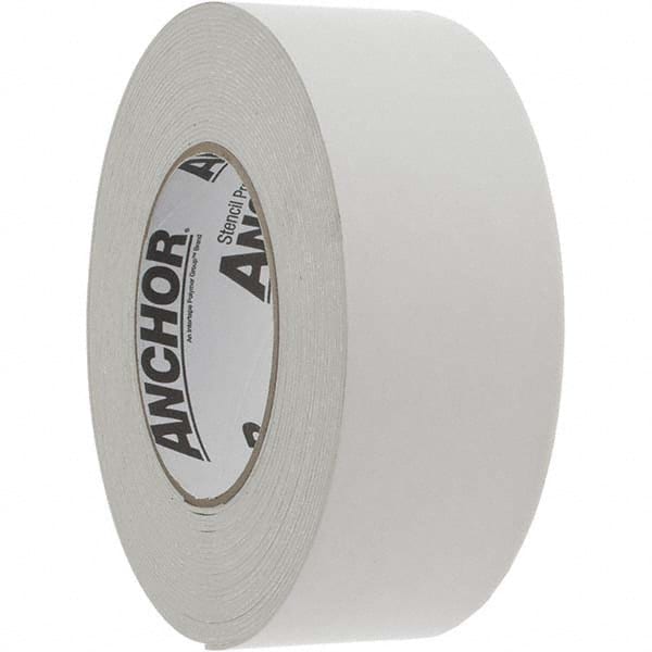 Intertape - 2" Wide x 10 m x 45 mil Tan/Natural Crepe Paper Masking Tape - Exact Tooling