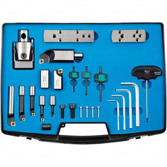 Techniks - Boring Head Sets Type: Rhombic Boring Tool Kit Actuation Type: Manual - Exact Tooling