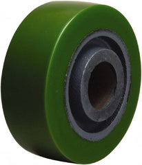 Hamilton - 4 Inch Diameter x 1-1/2 Inch Wide, Polyurethane on Cast Iron Caster Wheel - 675 Lb. Capacity, 1-5/8 Inch Hub Length, 1-3/16 Inch Axle Diameter, Plain Bore Bearing - Exact Tooling