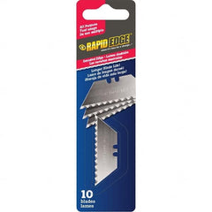 Rapid Edge - Knife Blades Type: Utility Knife Blade Material: Carbon Steel - Exact Tooling